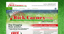 Desktop Screenshot of carneyirrigation.com